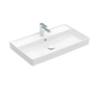 Villeroy & Boch V&B Collaro Meuble-lavabo 80x47 cm, avec trop-plein, sous-meuble fermé, blanc C-plus Quantité:1