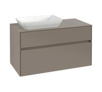 Villeroy & Boch V&B Collaro Meuble sous lavabo 100x54,8x50 cm, WT l, LED 7,3 W, bleu volcaniques Quantité:1
