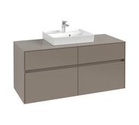 Villeroy & Boch V&B Collaro Meuble sous lavabo 120x54,8x50 cm, WT mi, LED 8,8 W, bleu devant Quantité:1