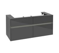 Villeroy & Boch V&B Collaro Meuble sous lavabo 120x54,8x50 cm, WT mi, LED 8,8 W, glo Gr Quantité:1