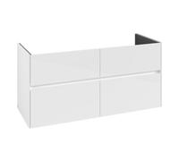 Villeroy & Boch V&B Collaro Meuble sous lavabo 126,1x61x48cm, LED 9,4W, blanc brillant Quantité:1