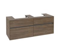 Villeroy & Boch V&B Collaro Meuble sous lavabo 140x54,8x50 cm, f 2 WT, chêne Arizona Quantité:1