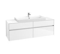Villeroy & Boch V&B Collaro Meuble sous lavabo 160x54,8x50cm, WT mi, LED 12W, blanc glo Quantité:1
