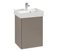 Villeroy & Boch V&B Collaro Meuble sous lavabo 41x54,6x34,4cm, WT mi, raccord dr, rouge vin Quantité:1