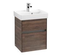 Villeroy & Boch V&B Collaro Meuble sous lavabo 46x54,6x37,4 cm, WT mi, LED, Ariz. Oa Quantité:1