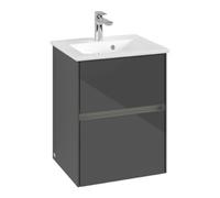 Villeroy & Boch V&B Collaro Meuble sous lavabo 47,2x61x40,4cm, WT mi, LED 3,1W, glo Gr Quantité:1