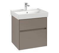 Villeroy & Boch V&B Collaro Meuble sous lavabo 55,4x54,6x44,4cm, WT mi, LED, wine r Quantité:1