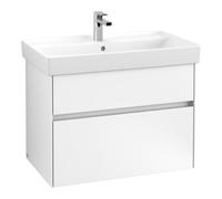 Villeroy & Boch Meuble sous-vasque Collaro C01000MS 2 tiroirs 754 x 546 x 444 mm blanc mat