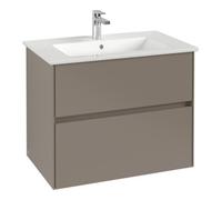 Villeroy & Boch V&B Collaro Meuble sous lavabo 76,1x61x48 cm, WT mi, LED 5,5W, bleu volcan Quantité:1