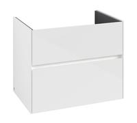 Villeroy & Boch V&B Collaro Meuble sous lavabo 76,1x61x48cm, WT mi, LED 5,5W, blanc brillant Quantité:1