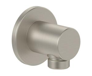 Villeroy & Boch V&B Coude de raccord mural Universal Showers Rond, fixation murale, nickel brossé noir Quantité:1