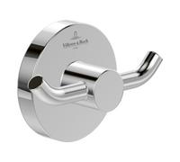 Villeroy & Boch Elements Tender crochet porte-serviettes double TVA15101200061 76x54x32mm, rond, chromé