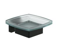 Villeroy & Boch V&B Distributeur de savon Elements noir mat frappant, 120x106x45ml, verre satiné Quantité:1