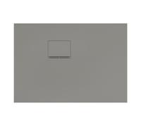 Villeroy & Boch V&B Duschwanne Squaro Infinity 100x70x4cm, gris, angle encastré gauche contre mur Quantité:1