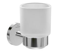 Villeroy & Boch V&B Elements Tender Support verre 74x96x100mm, verre satiné, chrome Quantité:1
