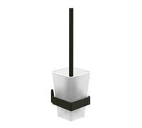 Villeroy & Boch V&B Ensemble brosse WC Elements Striking 94x340x118mm, verre satiné, avec brosse, bleu Quantité:1