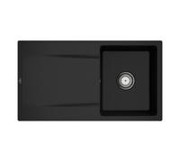 Villeroy & Boch V&B Évier affleurant Siluet 50 Flat avec garniture vidage, commande manuelle, chromite Quantité:1