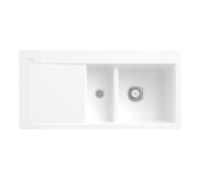 Villeroy & Boch V&B Évier affleurant Subway 60 Flat re, avec garniture de vidage, snow white Quantité:1