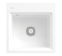 Villeroy & Boch V&B Évier affleurant Subway Style 50 S Flat, l, m Abl., Exc., st. wh. C-plus Quantité:1