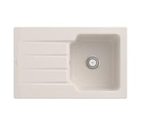 Villeroy & Boch V&B Évier Architectura 45 cm garniture vidage, manuel, crema CeramicPlus Quantité:1