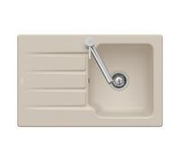 Villeroy & Boch V&B Évier Architectura 45 m Garniture vidage, excentrique, gris CeramicPlus Quantité:1