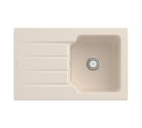 Villeroy & Boch V&B Évier Architectura 45 m garniture vidage, manuel, ivoire CeramicPlus Quantité:1
