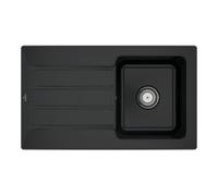 Villeroy & Boch V&B Évier Architectura 50 m Garniture vidage, commande manuelle, noir pur Quantité:1