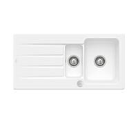 Villeroy & Boch V&B Évier Architectura 60 XR avec garniture vidage, rond avec excentrique, blanc sn C-plus Quantité:1