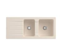 Villeroy & Boch V&B Évier Architectura 80 m avec garniture, manuel, ivoire CeramicPlus Quantité:1