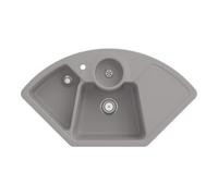 Villeroy & Boch V&B Évier d'angle Solo avec garniture vidage, manuel, fossil CeramicPlus Quantité:1