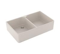 Villeroy & Boch V&B Évier double bac 90 x avec garniture vidage et poignée, crema C-plus Quantité:1