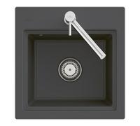 Villeroy & Boch V&B Évier encastré Subway Style 50 S Flat, r, m garniture vidange, ivoire C-plus Quantité:1