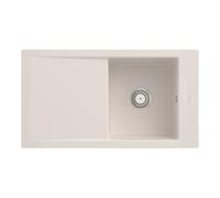 Villeroy & Boch V&B Évier encastré Timeline 50 Flat avec garniture de vidage, commande manuelle, crema Quantité:1