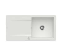 Villeroy & Boch V&B Évier Siluet 60 cm, avec garniture de vidange, rond avec excentrique, vapeur Quantité:1