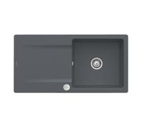 Villeroy & Boch V&B Évier Siluet 60 cm avec garniture vidage, robinet avec excentrique, graphite Quantité:1