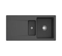 Villeroy & Boch V&B Évier Siluet 60 R avec garniture vidage, robinetterie ronde, graph C-plus Quantité:1