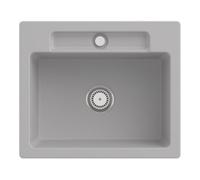 Villeroy & Boch V&B Évier Siluet 60 S avec garniture vidage, robinet rond, steam C-plus Quantité:1