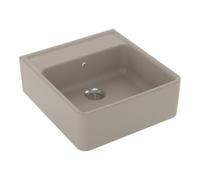 Villeroy & Boch V&B Évier simple ALG, actionnement manuel, kit de fixation, Amande Quantité:1