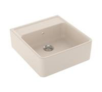 Villeroy & Boch V&B Évier simple avec garniture de vidage, manuel, ivoire CeramicPlus Quantité:1