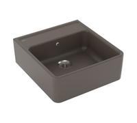 Villeroy & Boch V&B Évier simple avec garniture de vidage, poignée, timber CeramicPlus Quantité:1