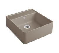 Villeroy & Boch V&B Évier simple avec garniture vidage, excentrique, timber CeramicPlus Quantité:1