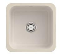 Villeroy & Boch V&B Évier sous-plan Cisterna 50 avec garniture vidage, mitigeur, crema CeramicPlus Quantité:1