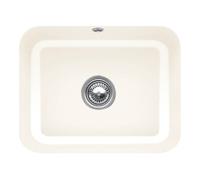 Villeroy & Boch V&B Évier sous-plan Cisterna 60C avec garniture de vidage, mitigeur, crema CeramicPlus Quantité:1