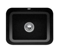 Villeroy & Boch V&B Évier sous-plan Cisterna 60C avec garniture vidage, commande manuelle, CeramicPlus chromite Quantité:1