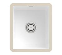 Villeroy & Boch V&B Évier sous plan Subway 45 SU avec garniture vidage, mitigeur, blanc céramique CeramicPlus Quantité:1