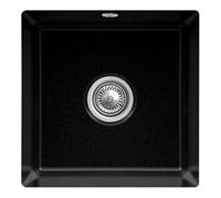 Villeroy & Boch V&B Évier sous-plan Subway 50 SU avec garniture vidage, excentrique, Chrome CeramicPlus Quantité:1