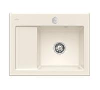 Villeroy & Boch V&B Évier Subway 45 Compact D, avec garniture vidage, excentrique, crema C-plus Quantité:1