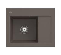 Villeroy & Boch V&B Évier Subway 45 Compact G, avec garniture vidage, mitigeur, timber C-plus Quantité:1