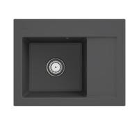 Villeroy & Boch V&B Évier Subway 45 Compact gauche, avec garniture, mitigeur, graphit CeramicPlus Quantité:1