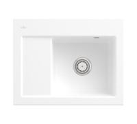 Villeroy & Boch V&B Évier Subway 45 Compact re, avec garniture, robinet, acier blanc C-plus Quantité:1